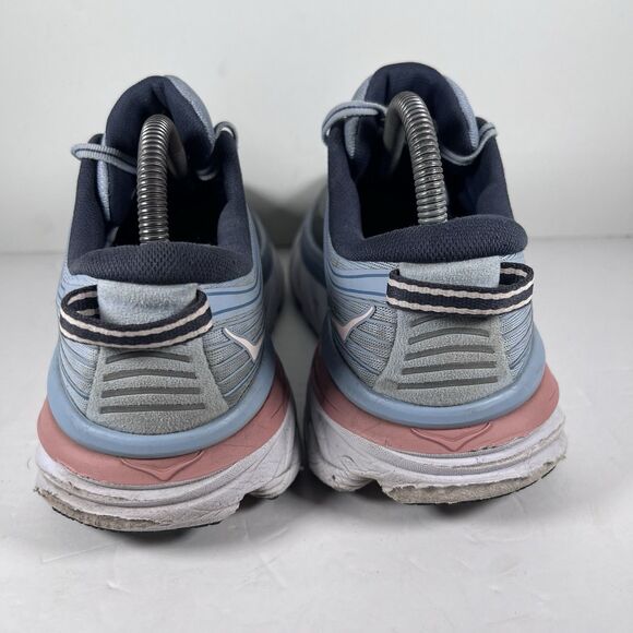 Hoka One One Bondi 7 Athletic Lace Up Running Shoes Sneakers Women's Size 8.5 - Picture 4 of 8